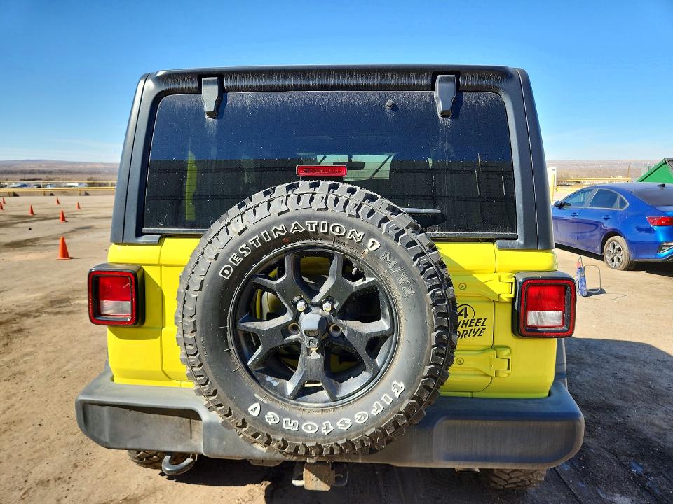 2022 Jeep Wrangler / VIN 1C4GJXAGXNW231413 COPART salvage auction — FRONT END, Nm - Cert Of Title-Salvage, sold $10,700 on 2026-07-30 (photo 6)