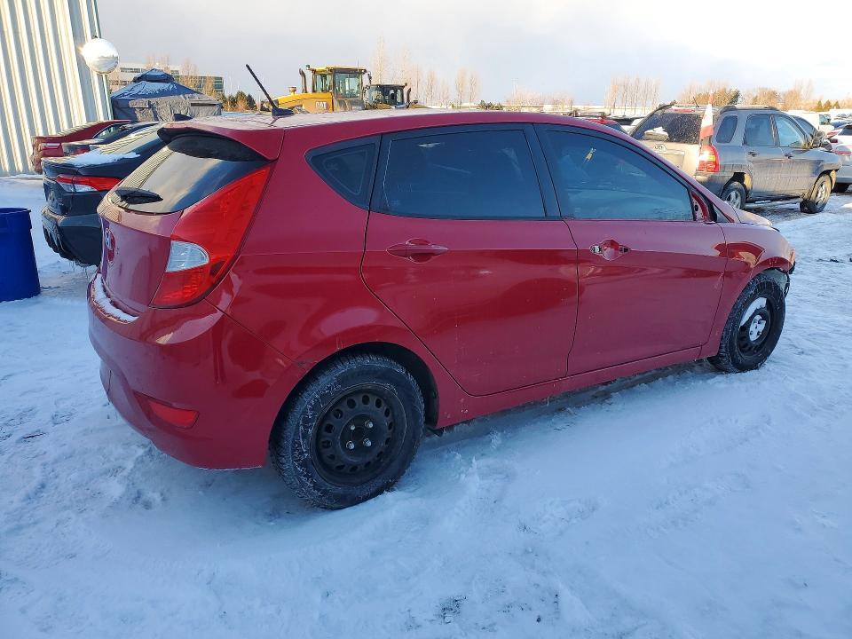 2014 Hyundai Accent VIN KMHCT5AE8EU166371 COPART salvage auction — FRONT END, Other, sold $625 on 2026-07-16 (photo 3)