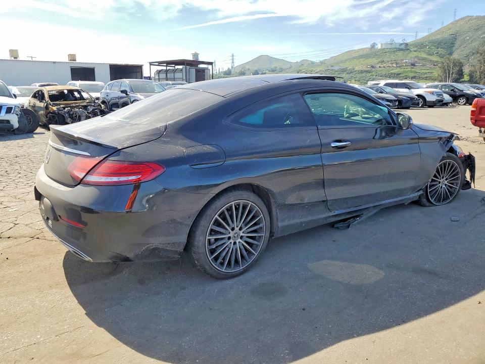 2020 Mercedes-benz C-klasse VIN WDDWJ8DB9LF933131 COPART salvage auction — FRONT END, CA - SALVAGE CERTIFICATE, sold $6,200 on 2026-07-02 (photo 3)