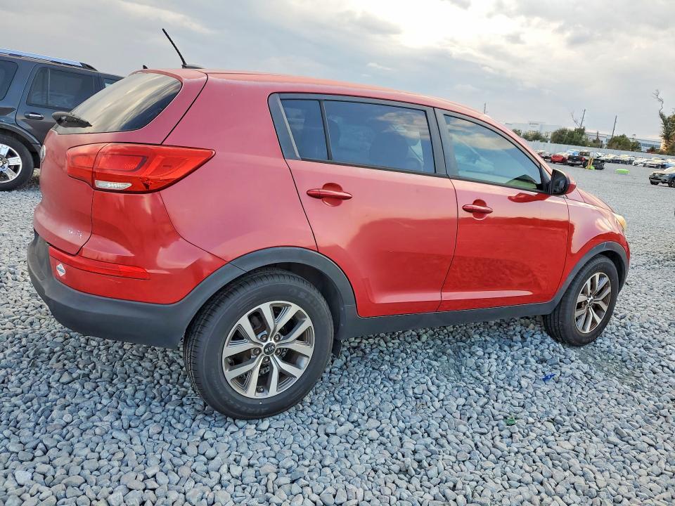 2014 Kia Sportage VIN KNDPB3ACXE7652092 COPART salvage auction — MINOR DENT/SCRATCHES, Salvage Title, sold $1,300 on 2026-07-29 (photo 3)