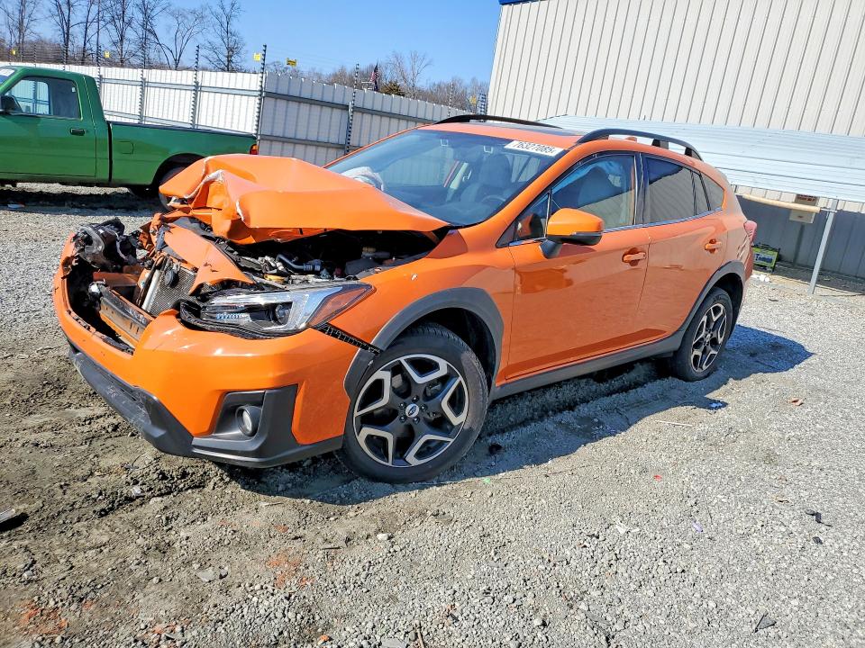 2018 Subaru Xv VIN JF2GTALC0JH203878 COPART salvage auction — FRONT END, SC - CERT OF TITLE-SALVAGE, sold $1,750 on 2026-07-06 (photo 1)