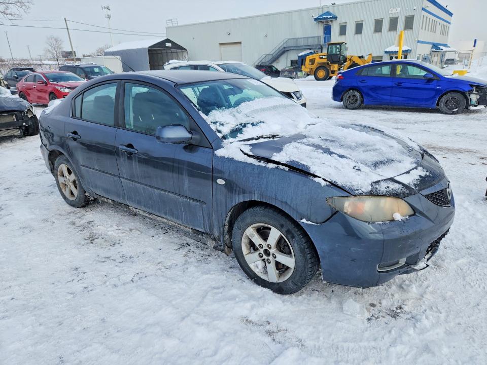 2009 Mazda 3 VIN JM1BK32F591256356 COPART salvage auction — SIDE, Qc - Gravement Accidente, sold $300 on 2026-07-21 (photo 4)