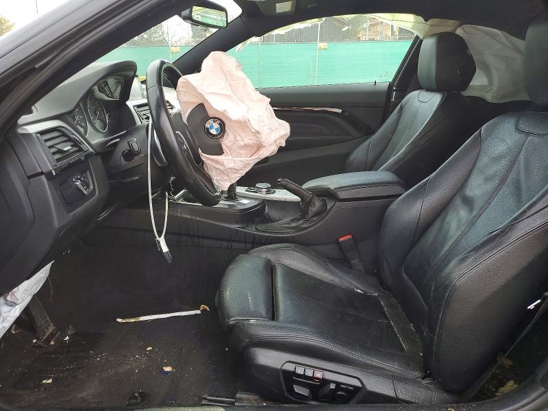 2015 BMW 4er VIN WBA3R1C50FK195754 COPART salvage auction — FRONT END, Co - Public - Salvage Title, sold $300 on 2026-07-02 (photo 7)