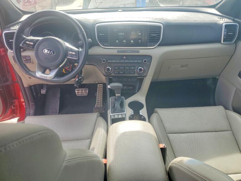 2020 Kia Sportage VIN KNDP6CAC1L7800180 COPART salvage auction — VANDALISM, Mo - Salvage Certificate Of Title, sold $300 on 2026-07-02 (photo 8)