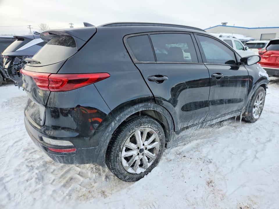 2022 Kia Sportage VIN KNDP6CAC6N7014300 COPART salvage auction — BURN, Ny - Mv907A-Parts Only, sold $425 on 2026-07-22 (photo 3)