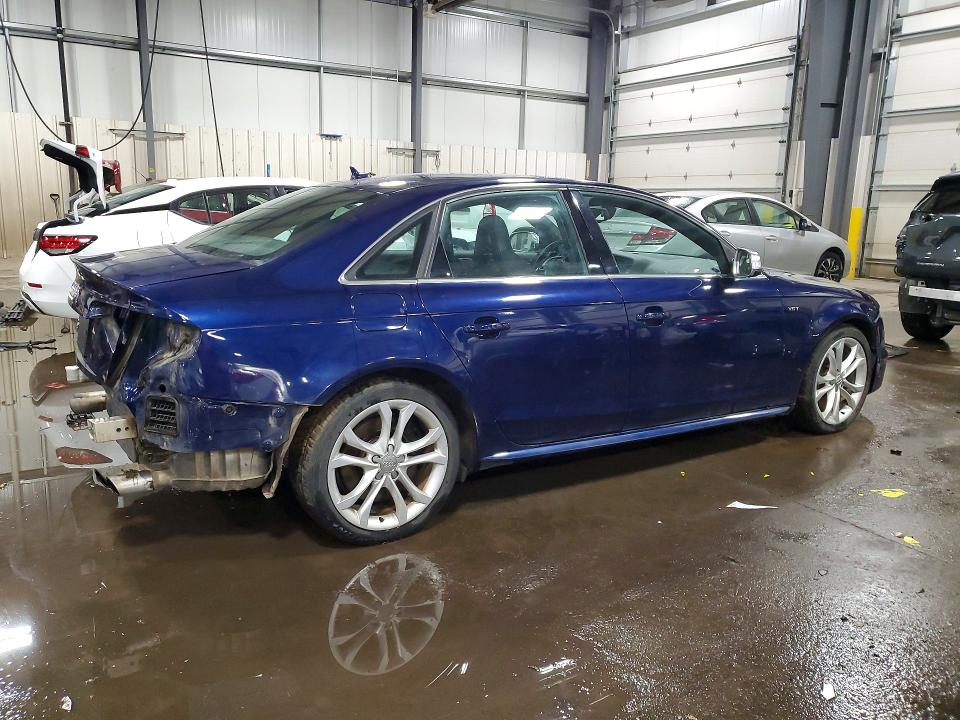 2013 Audi S4 VIN WAUDGAFL9DA127265 COPART salvage auction — REAR END, Mn - Cert Of Title-Prior Salvage, sold $2,800 on 2026-07-28 (photo 3)