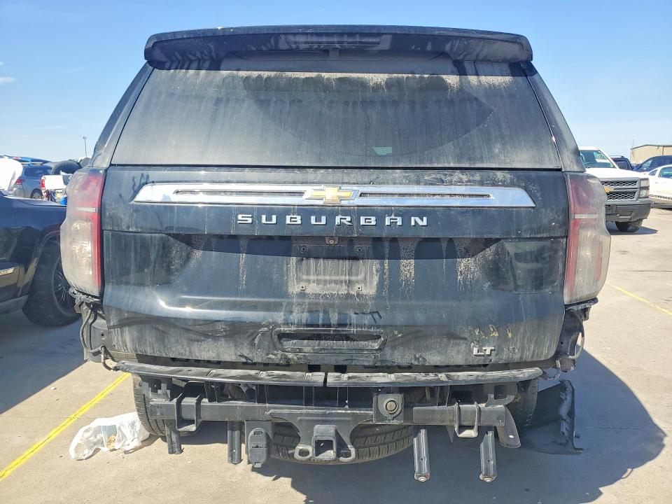 2022 Chevrolet Suburban VIN 1GNSCCKDXNR321832 COPART salvage auction — REAR END, Tx - Salvage Vehicle Title, sold $9,100 on 2026-07-30 (photo 6)