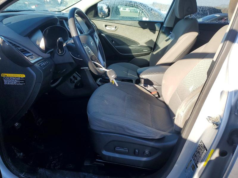 2017 Hyundai Santa fe VIN KM8SMDHF1HU245421 COPART salvage auction — FRONT END, Id - Salvage Certificate Of Title, sold $1,750 on 2026-07-08 (photo 7)