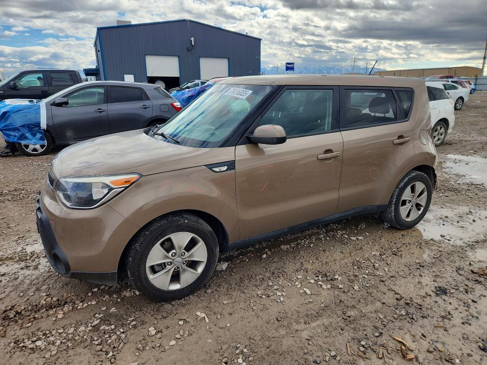 2014 Kia Soul VIN KNDJN2A24E7019411 COPART salvage auction — REAR END, Wv - Salvage Certificate, sold $950 on 2026-07-24 (photo 1)