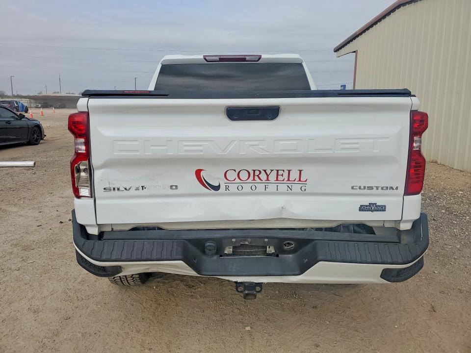 2023 Chevrolet Silverado VIN 3GCPDBEK0PG260932 COPART salvage auction — REAR END, Tx - Certificate Of Title, sold $16,000 on 2026-07-29 (photo 6)