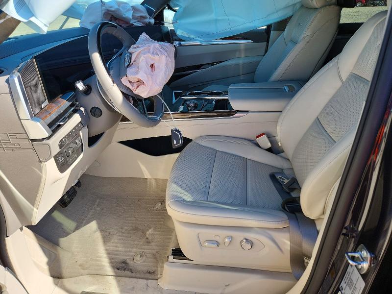 2026 Cadillac Escalade VIN 1GYS9MKL7TR225474 COPART salvage auction — Front End, MI - CERT OF TITLE-SALVAGE VEHICLE, sold $40,000 on 2026-04-09 (photo 7)