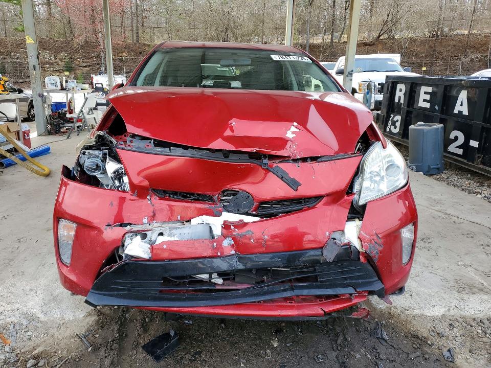 2012 Toyota Prius VIN JTDKN3DU2C5442438 COPART salvage auction — FRONT END, Salvage Title, sold $700 on 2026-07-14 (photo 5)