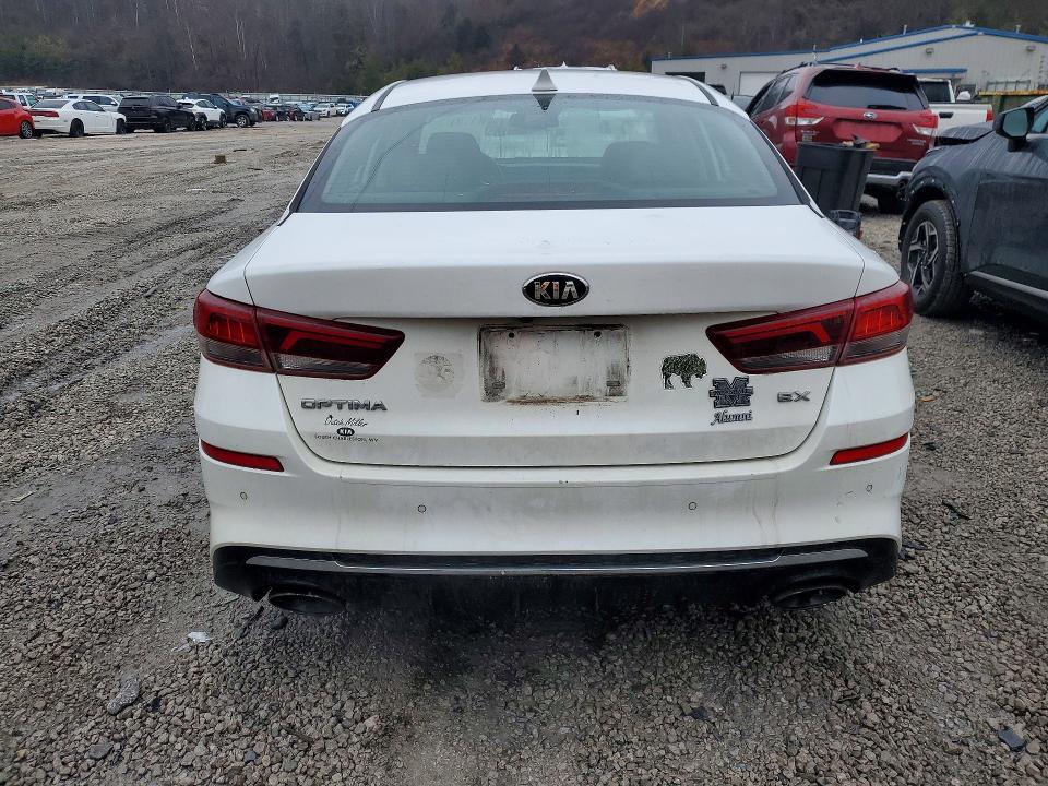 2020 Kia Optima VIN 5XXGU4L11LG414101 COPART salvage auction — FRONT END, ID - SALVAGE CERTIFICATE OF TITLE, sold $875 on 2026-07-16 (photo 6)