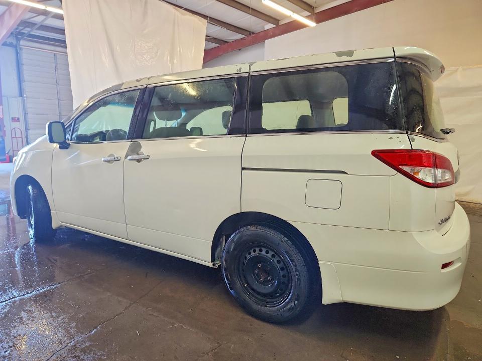2015 Nissan Quest VIN JN8AE2KPXF9128444 COPART salvage auction — ROOF, Tx - Certificate Of Title, sold $1,200 on 2026-07-08 (photo 2)