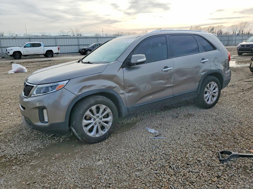 2014 Kia Sorento VIN 5XYKU4A7XEG457805 COPART salvage auction — FRONT END, ID - SALVAGE CERTIFICATE OF TITLE, sold $775 on 2026-07-28 (photo 1)