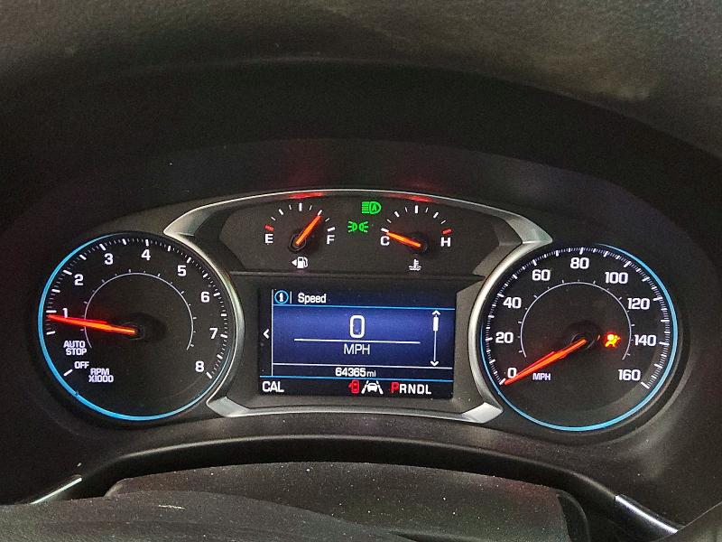 2021 Chevrolet Equinox VIN 2GNAXKEV6M6162333 COPART salvage auction — FRONT END, Tx - Salvage Vehicle Title, sold $1,700 on 2026-07-28 (photo 9)