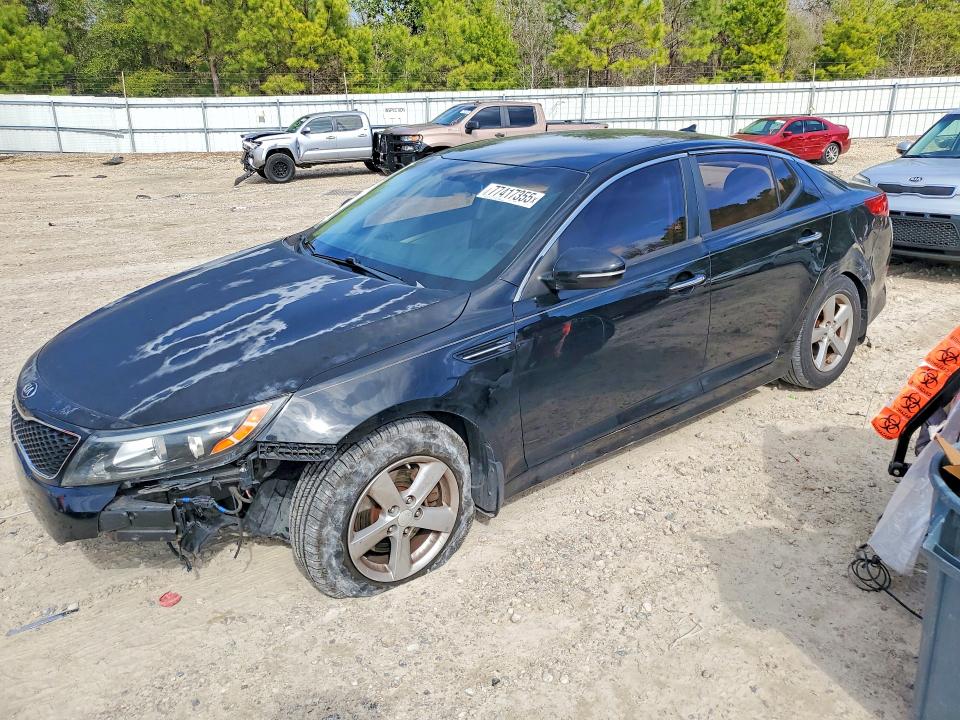 2015 Kia Optima VIN 5XXGM4A73FG435687 COPART salvage auction — SIDE, FL - CERTIFICATE OF DESTRUCTION, sold $650 on 2026-07-31 (photo 1)