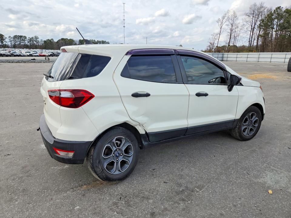 2021 Ford Ecosport VIN MAJ3S2FE9MC434840 COPART salvage auction — REAR END, Nc - Salvage Certificate Of Title, sold $2,250 on 2026-07-02 (photo 3)