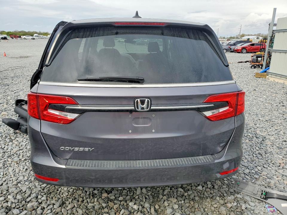 2024 Honda Odyssey VIN 5FNRL6H6XRB074938 COPART salvage auction — MECHANICAL, Fl - Cert Of Title Slvg Rebuildable, sold $14,600 on 2026-07-28 (photo 6)