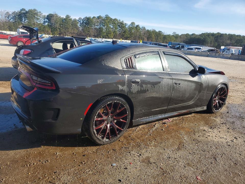 2020 Dodge Charger VIN 2C3CDXGJ6LH185863 COPART salvage auction — FRONT END, GA - CERTIFICATE OF TITLE, sold $17,600 on 2026-07-28 (photo 3)