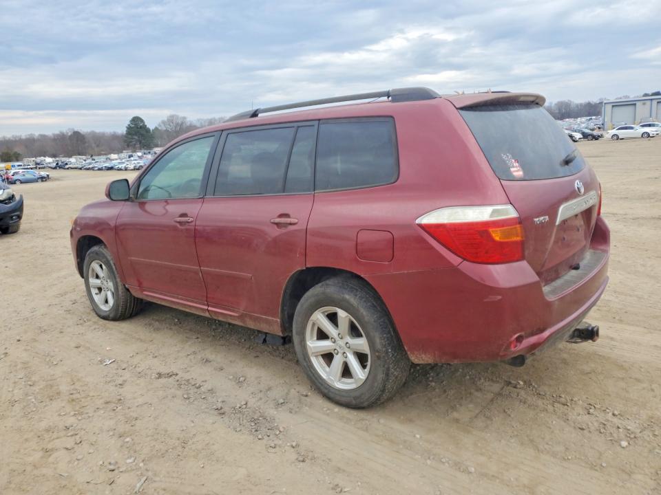 2008 Toyota Highlander VIN JTEDS41A382060778 COPART salvage auction — MINOR DENT/SCRATCHES, Fl - Certificate Of Title, sold $1,800 on 2026-07-19 (photo 2)