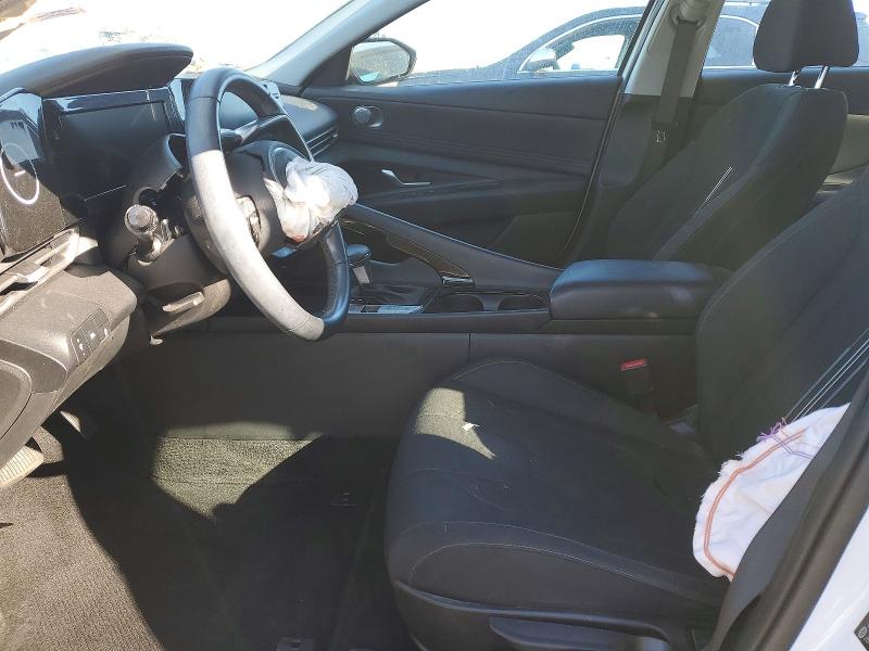 2021 Hyundai Elantra VIN 5NPLS4AG3MH016681 COPART salvage auction — FRONT END, Nj - Cert Of Title-Salvage, sold $1,150 on 2026-07-27 (photo 7)