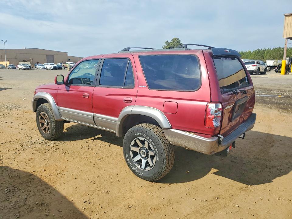 2001 Toyota 4runner VIN JT3HN87R910357173 COPART salvage auction — REAR END, Sc - Cert Of Title-Salvage, sold $2,650 on 2026-07-24 (photo 2)