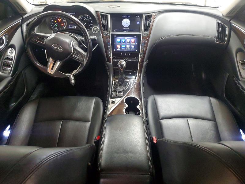2018 Infiniti Q50 VIN JN1EV7AR9JM443435 COPART salvage auction — REAR END, Nc - Salvage Certificate Of Title, sold $3,050 on 2026-07-15 (photo 8)
