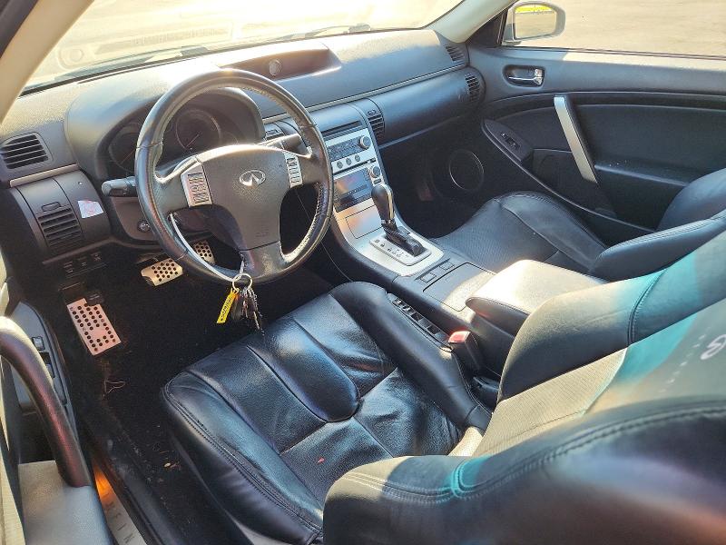 2005 Infiniti G35 VIN JNKCV54E35M412557 COPART salvage auction — FRONT END, CA - SALVAGE CERTIFICATE, sold $175 on 2026-07-13 (photo 8)
