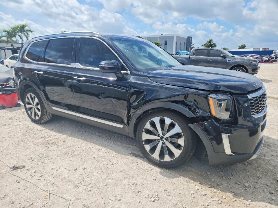 2020 Kia Telluride VIN 5XYP64HC1LG010442 COPART salvage auction — FRONT END, Fl - Cert Of Title Slvg Rebuildable, sold $4,900 on 2026-07-14 (photo 4)