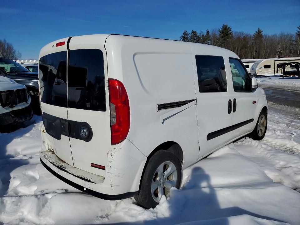 2015 Ram Promaster city VIN ZFBERFBT6F6A83631 COPART salvage auction — REAR END, Nh - Cert Of Title-Salvage, sold $1,100 on 2026-07-07 (photo 3)