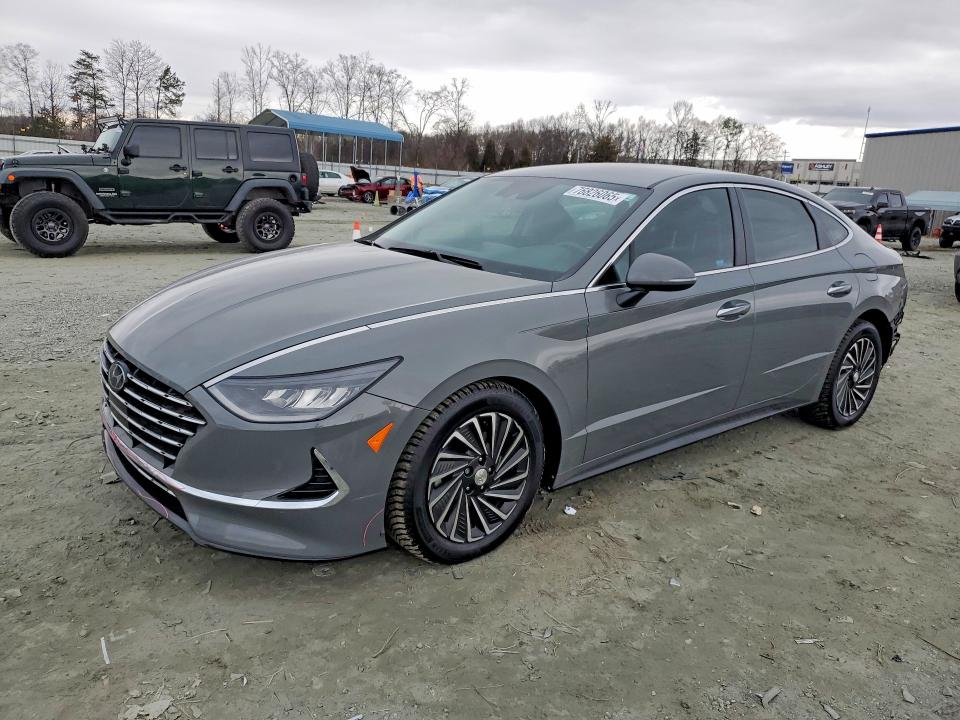 2023 Hyundai Sonata VIN KMHL34JJ4PA056560 COPART salvage auction — REAR END, SC - CERT OF TITLE-SALVAGE, sold $7,500 on 2026-07-06 (photo 1)