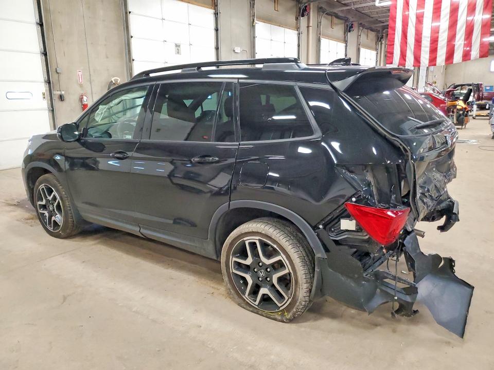 2022 Honda Passport VIN 5FNYF8H09NB003685 COPART salvage auction — REAR END, Mn - Cert Of Title-Salvage, sold $8,000 on 2026-07-16 (photo 2)