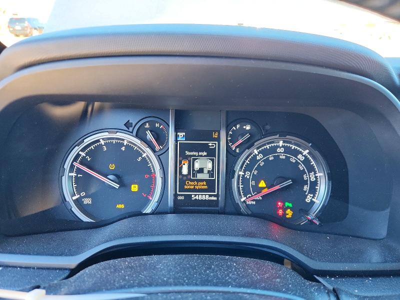 2021 Toyota 4runner VIN JTECU5JR0M5243887 COPART salvage auction — FRONT END, Al - Cert Of Title-Salvage Title, sold $9,100 on 2026-07-29 (photo 9)