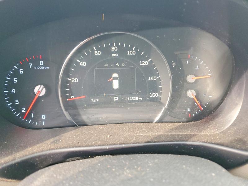 2017 Kia Sorento VIN 5XYPG4A57HG234914 COPART salvage auction — FRONT END, Az - Cert Of Title - Salvage, sold $1,450 on 2026-07-06 (photo 9)