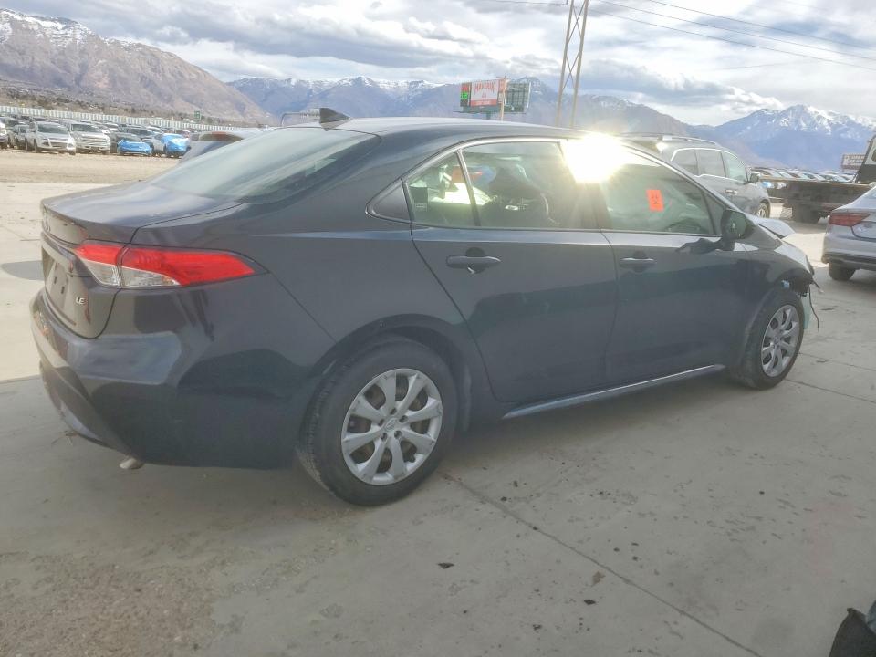 2022 Toyota Corolla VIN JTDEPMAE6NJ204550 COPART salvage auction — FRONT END, UT - SALVAGE CERTIFICATE, sold $2,850 on 2026-07-13 (photo 3)