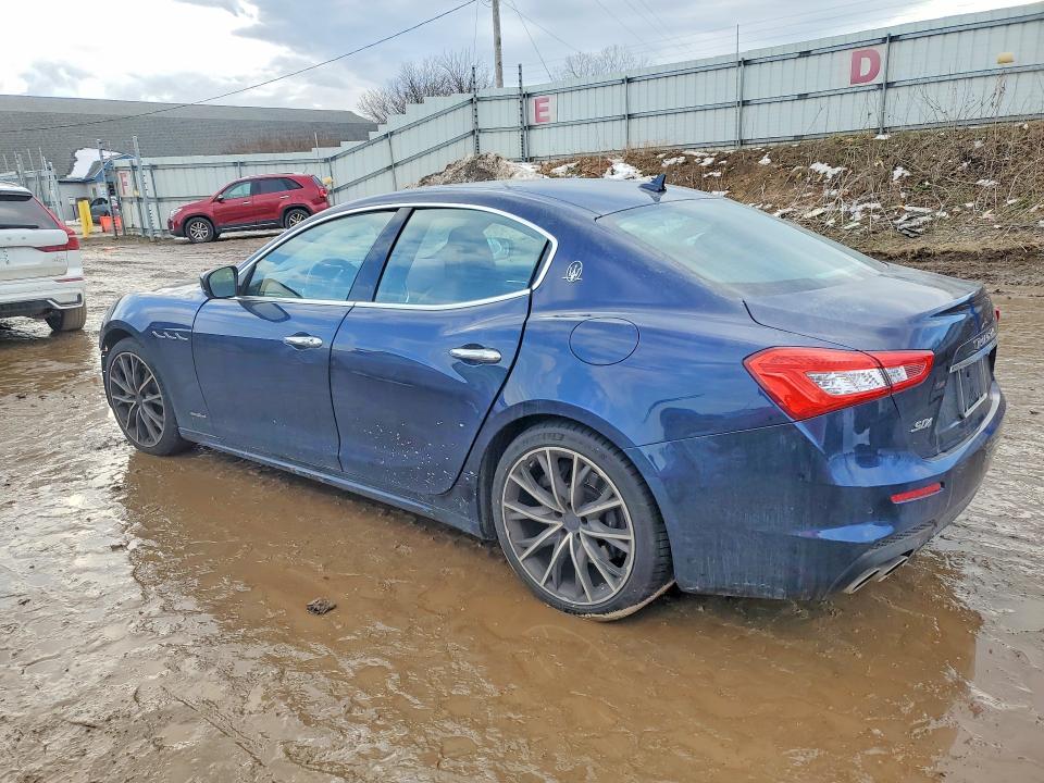 2019 Maserati Ghibli VIN ZAM57YTS8K1321998 COPART salvage auction — FRONT END, Mi - Certificate Of Title, sold $2,200 on 2026-07-22 (photo 2)