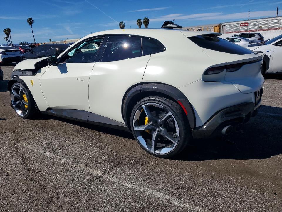 2024 Ferrari Purosangue VIN ZSG06VTA0R0302192 COPART salvage auction — FRONT END, Ca - Salvage Certificate, sold $207,000 on 2026-07-28 (photo 2)