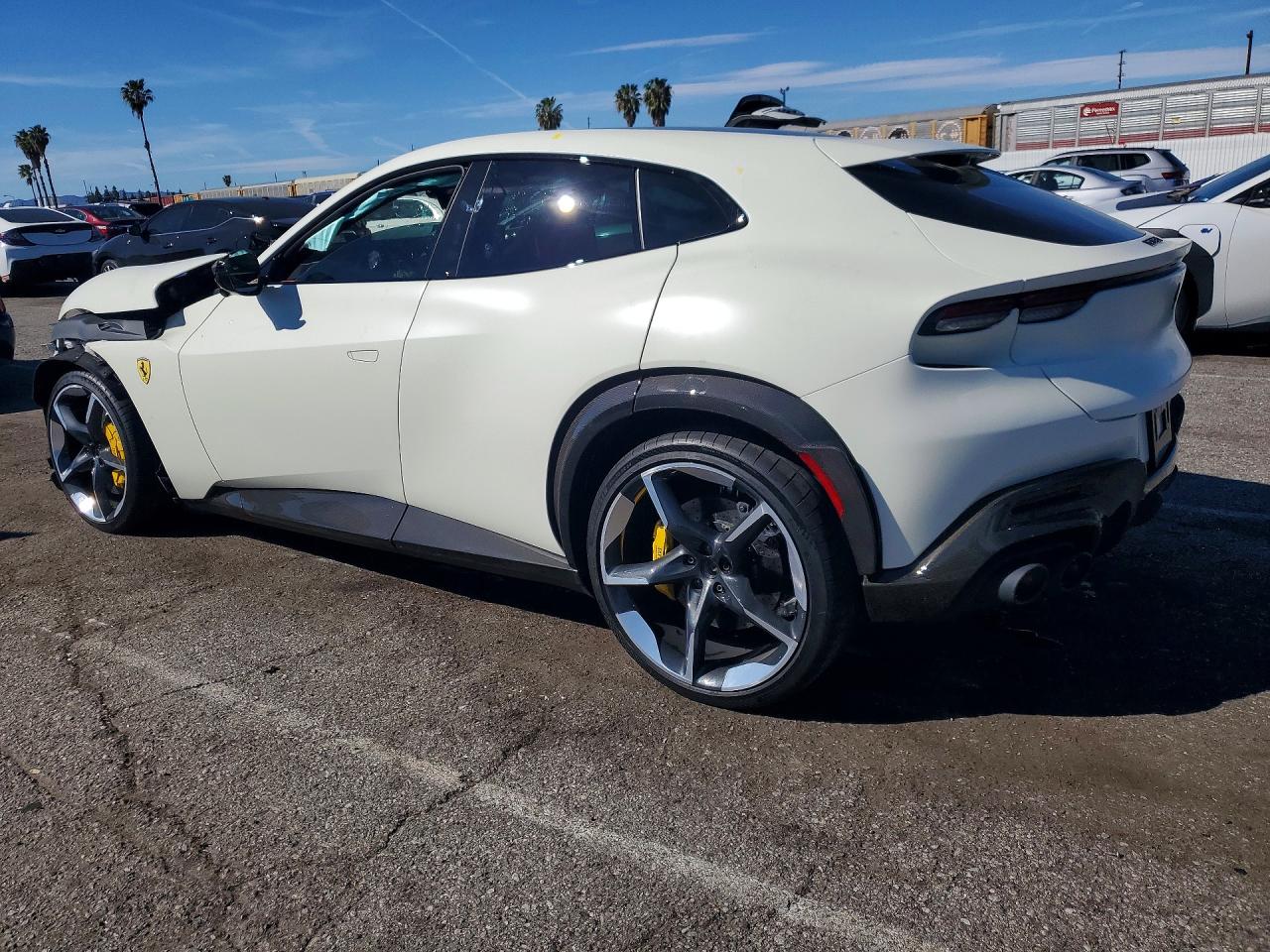 2024 Ferrari Purosangue VIN ZSG06VTA0R0302192 COPART salvage auction — Front End, CA - SALVAGE CERTIFICATE, sold $131,000 on 2026-07-02 (photo 2)