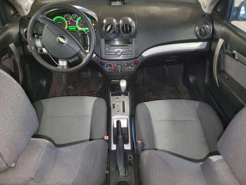 2009 Chevrolet Aveo VIN KL1TD66E39B304567 COPART salvage auction — REAR END, In - Bill Of Sale - Parts Only, sold $300 on 2026-07-06 (photo 8)