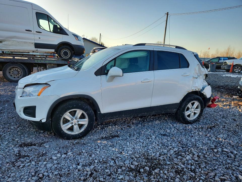 2016 Chevrolet Trax VIN KL7CJPSB1GB570022 COPART salvage auction — ALL OVER, Il - Salvage Certificate, sold $700 on 2026-07-06 (photo 1)