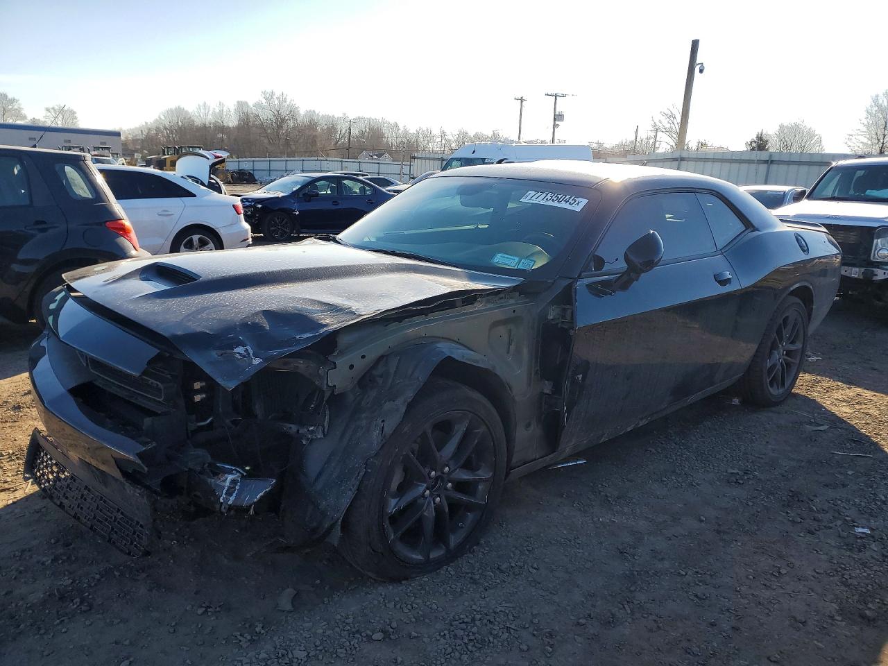 2023 Dodge Challenger VIN 2C3CDZKG4PH638407 COPART salvage auction — Front End, NY - MV907A-PARTS ONLY, sold $7,800 on 2026-07-02 (photo 1)
