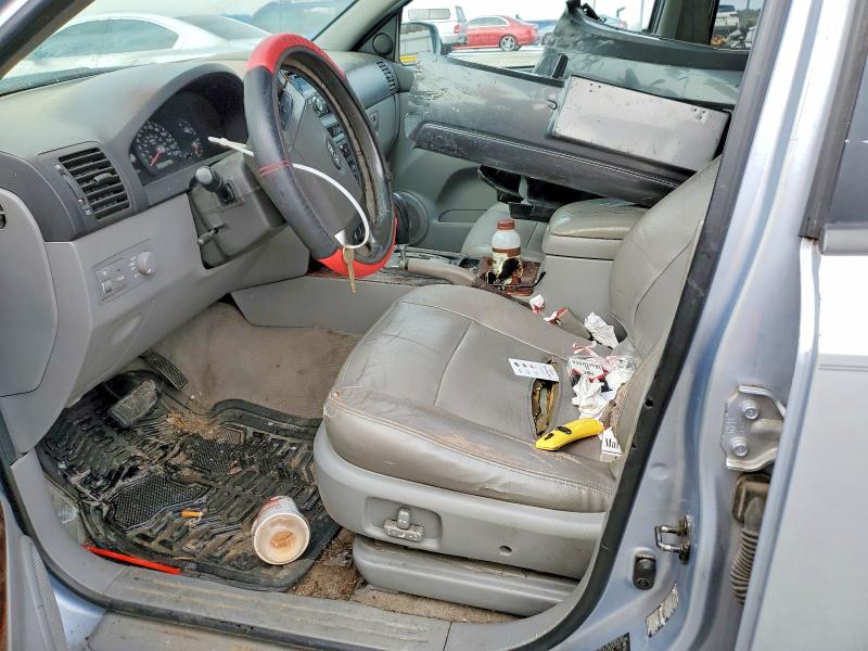2005 Kia Sorento VIN KNDJC733755366476 COPART salvage auction — FRONT END, Tn - Salvage Certificate, sold $400 on 2026-07-14 (photo 7)