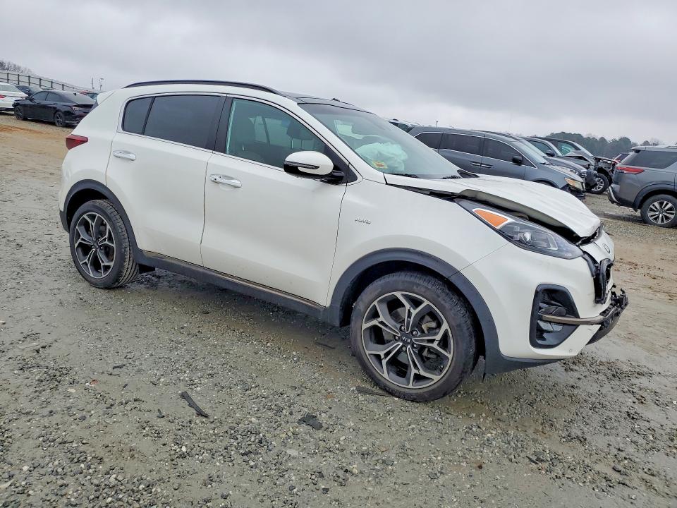 2021 Kia Sportage VIN KNDPRCA64M7877628 COPART salvage auction — FRONT END, Md - Cert Of Salvage > 75% Damage, sold $525 on 2026-07-29 (photo 4)