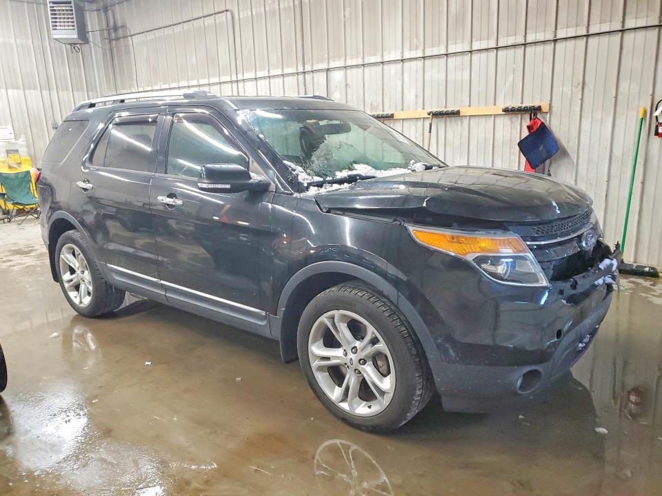 2015 Ford Explorer VIN 1FM5K8F84FGC44936 COPART salvage auction — FRONT END, Pa - Certificate Of Salvage, sold $1,100 on 2026-07-02 (photo 4)
