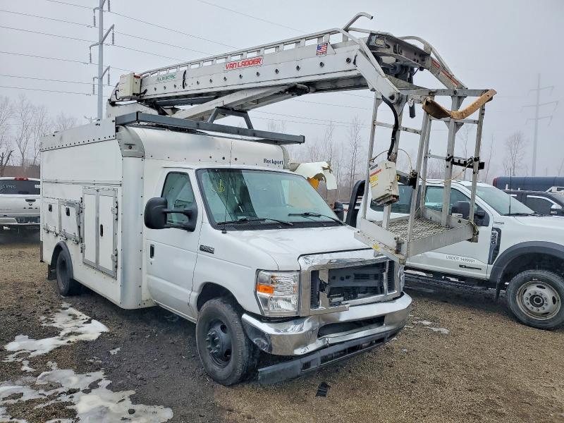 2019 Ford E-450 VIN 1FDXE4FS1KDC17144 COPART salvage auction — FRONT END, Oh - Cert Of Title-Salvage, sold $4,450 on 2026-07-08 (photo 1)