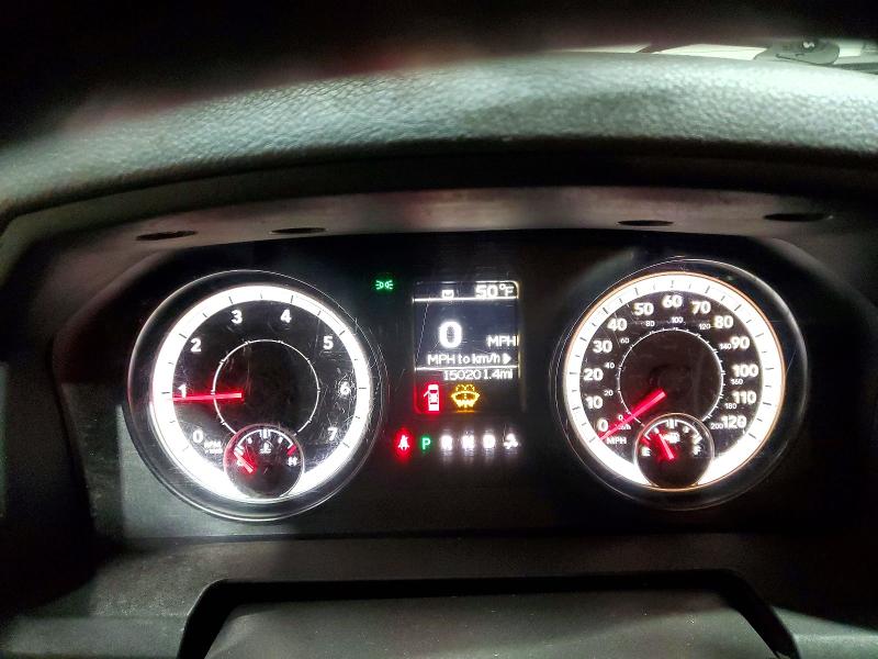 2015 Ram 1500 VIN 3C6JR7DT3FG675909 COPART salvage auction — REAR END, Wv - Certificate Of Title, sold $1,400 on 2026-07-30 (photo 9)