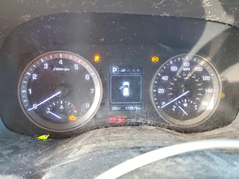 2016 Hyundai Tucson VIN KM8J3CA29GU117085 COPART salvage auction — FRONT END, Salvage Title, sold $1,200 on 2026-07-15 (photo 9)