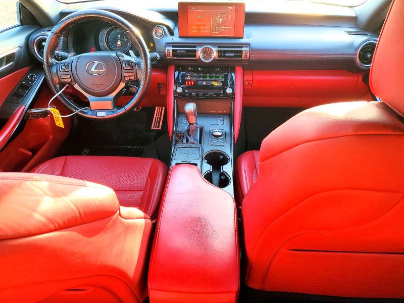 2021 Lexus Is VIN JTHGZ1E29M5019819 COPART salvage auction — REAR END, Id - Salvage Certificate Of Title, sold $16,700 on 2026-07-07 (photo 8)