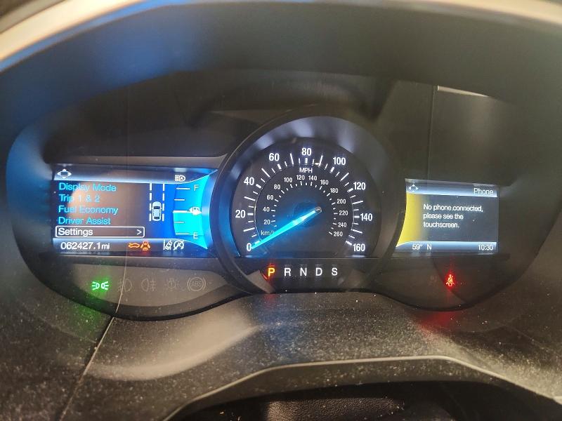 2020 Ford Edge VIN 2FMPK4J92LBA44027 COPART salvage auction — REAR END, Wv - Salvage Certificate, sold $4,650 on 2026-07-09 (photo 9)